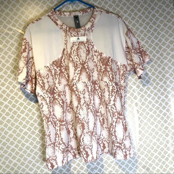 ADIDAS BY STELLA MCCARTNEY Python Graphic T-Shirt. L - Picture 4 of 8